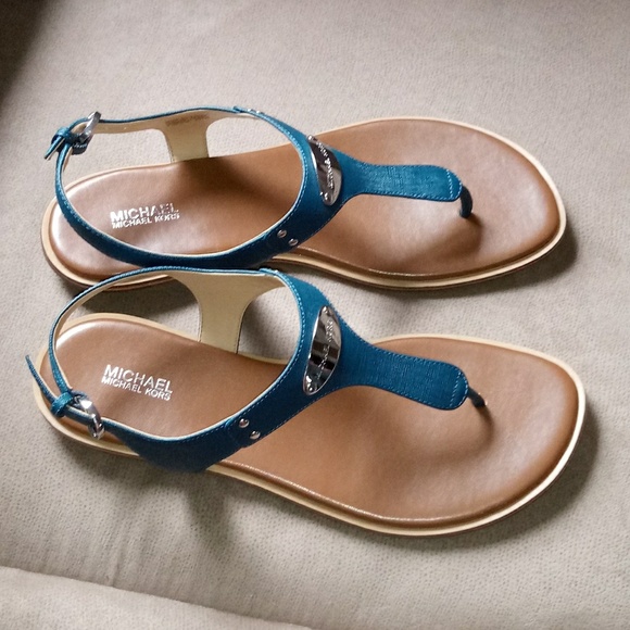 michael kors teal shoes